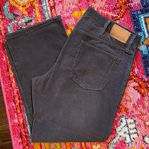 Old Navy 38x32 Gray Corduroy Pants
